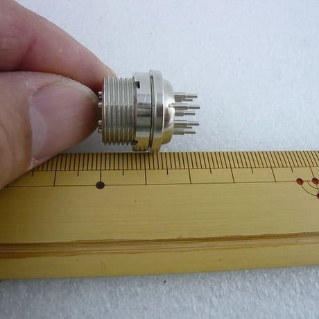 前面固定タイプ マイクコネクタ 8PIN レセプタクル  ( ZHW-362 )