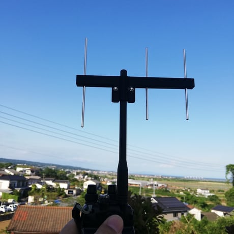 NEW ALINCO DJ-G7用 4ele YAGI DOCKING UNIT BLACK BOOM ( ZHW-HAM-185-B )