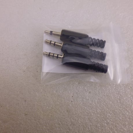 3個セット（各種1個) Φ3.5 2極 3極 4極 PLUG  ( ZHW-955 )