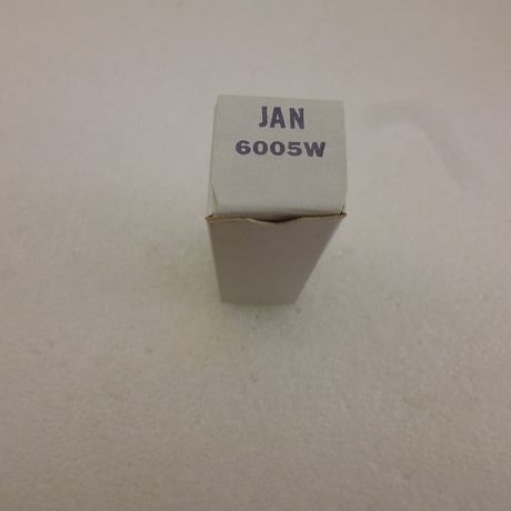 新品 長期保管品 真空管 JAN-6005W GE製  ( ZHW-TUBE-042)