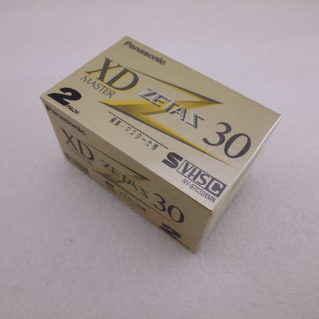 2個パック  Panasonic S-VHS-C テープ  ( ZHW-ETC-338 )