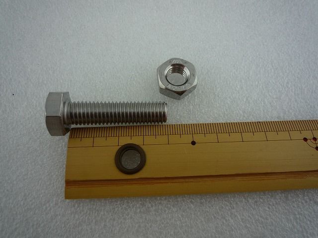 M10×40+M10 NUTS マストベアリング用 ボルトナットセット SUS304 ( Z