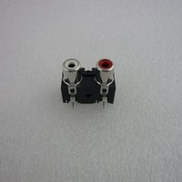 DIP TYPE 2P RCA SOCKET  ( ZHW-016 )