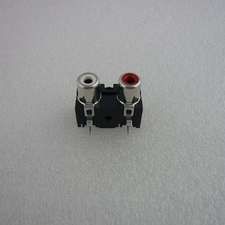 DIP TYPE 2P RCA SOCKET  ( ZHW-016 )
