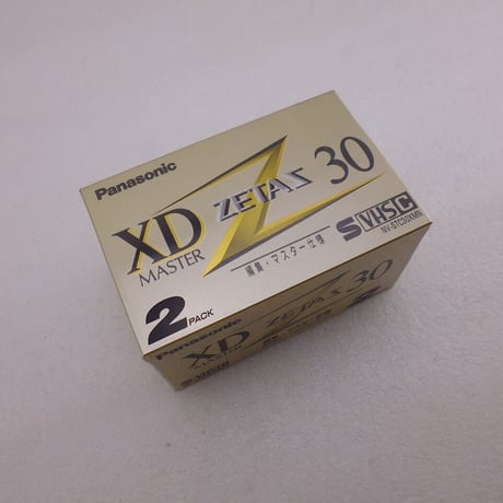 2個パック  Panasonic S-VHS-C テープ  ( ZHW-ETC-338 )