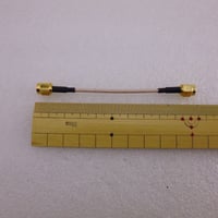 SMAP（オス）-SMAP（オス） ケーブル  RG316/U 使用  ケーブル長：85mm  ( ZHW-567 )