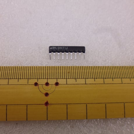 10個セットROHM  RMLS8471J  470Ω抵抗アレー(1回路8素子) (ZHW-ETC-639)
