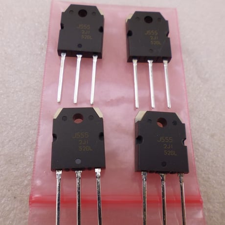 4個セット 2SJ555 Pch パワーMOS FET  ( ZHW-ETC-481 )