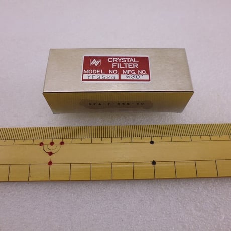 2個セット 352KHz CRYSTAL FILTER ( ZHW-ETC-439 )