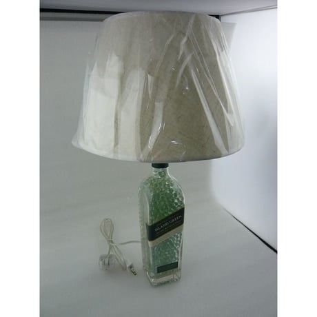 Johnni Walker ISLAND GREEN ボトルランプスタンド 祐徳電子オリジナル  ( ZHW-BTL-005 )