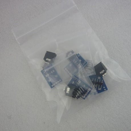 5個セット  Φ3.5 Stereo Jack変換PCB + 部品  ( ZHW-370 )