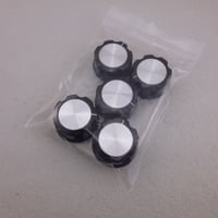 5個セット  黒ツマミ Φ33 (大)  ORIGINAL AL  ( ZHW-814 )