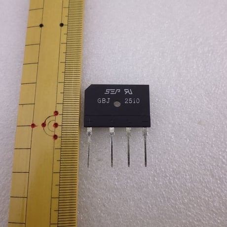 25A-1000V  GBJ TYPE 整流ブリッジダイオード  ( ZHW-534 )