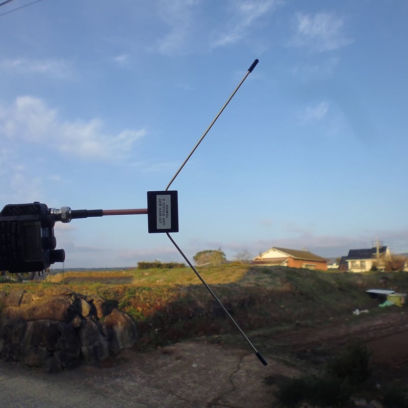430MHz V DIPOLE アンテナ BNC TYPE ( ZHW-HAM-167 )