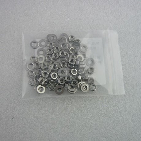 50個セット  M4ナット / ワッシャーセット SUS304  ( ZHW-141 )