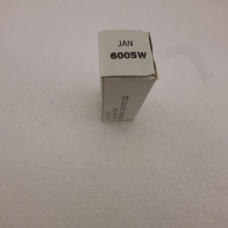 新品 長期保管品 真空管 JAN-6005W GE製  ( ZHW-TUBE-042)