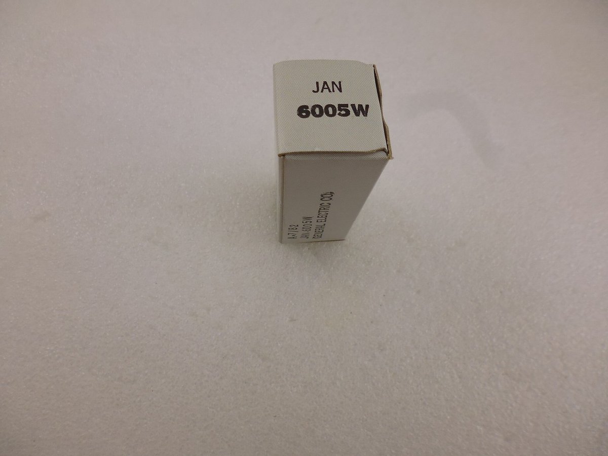 新品 長期保管品 真空管 JAN-6005W GE製 ( ZHW-TUBE-042) | 高 新品 長期保管品 真空管 JAN-6005W GE製 ( ZHW-TUBE-042) | 高