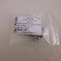 10本セット 十字鍋頭 SUS304 M3×40 ( ZHW-968 )