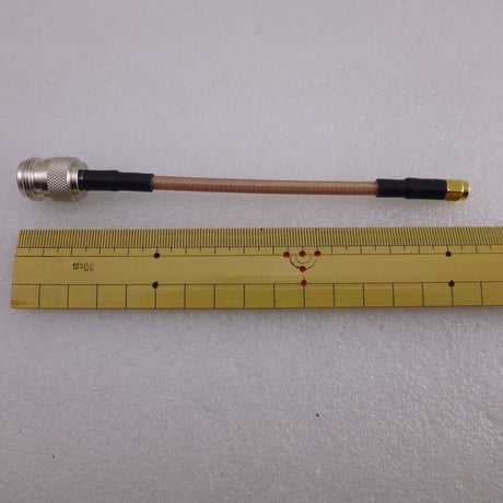 NJ - SMAP ケーブル  RG142使用  ケーブル長：130mm ( ZHW-580 )