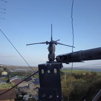 Handmade 1200MHz 1/4λ GP アンテナ   ( ZHW-HAM-153 )