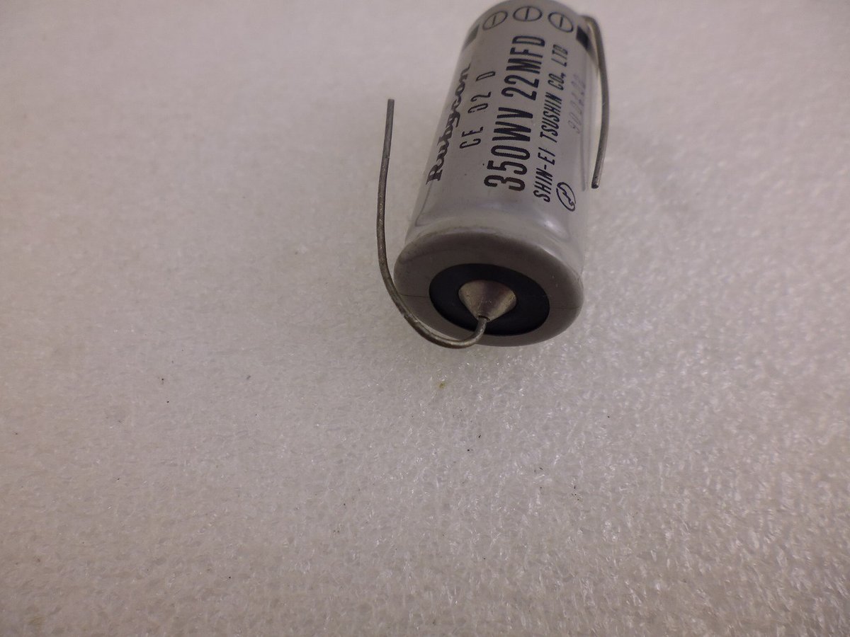 4個セット チューブラ電解コンデンサ 22uF- 315V RUBYCON ( ZHW-E