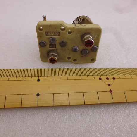1unit 2個 中古品 エアーバリコン 40pF ( ZHW-ETC-757 )