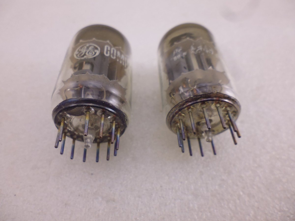 新品未使用米国GE製 JAN5727真空管 真空管 2本組 GE 6AS11 (元箱付) ( ZHW-TUBE-049 ) | 高品質