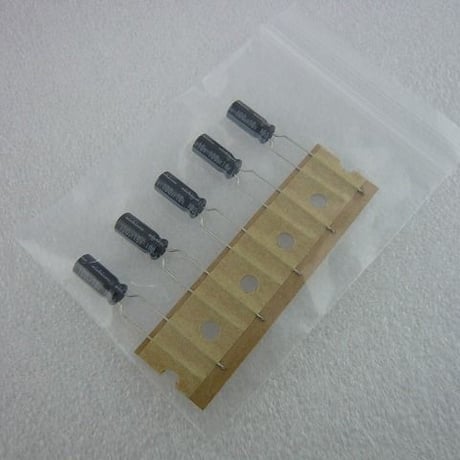 5個セット  100μF / 16V  立形電解コンデンサ  ニチコン製  ( ZHW-298 )