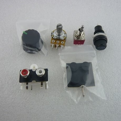 小型真空管AMP対応 CASE KIT  祐徳電子オリジナル  ( ZHW-KIT-035 )
