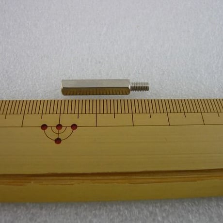 10本セット  M3×20 +6  オス-メス 金属六角スペーサー  ( ZHW-407 )