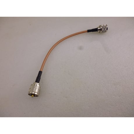 圧接型 PLUG使用  RG142 UHFP-UHFPケ-ブル 260mm( ZHW-ETC-747 )