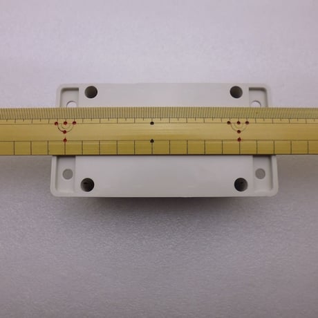 100×68×50mm つば付防水プラスチックケース ( ZHW-108 )