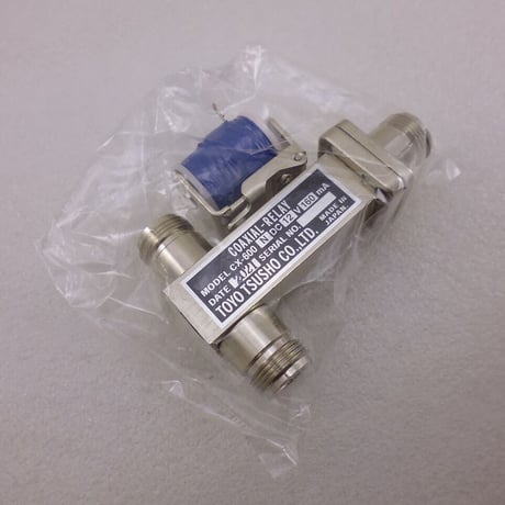 TOHTSU 同軸リレー新品 CX-600N (DC～2GHz)  ( ZHW-816 )