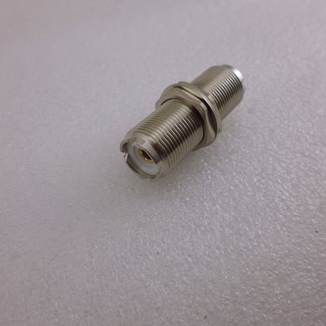 挟み込みタイプM型中継コネクタ（メスーメス） （ 途中フランジ無し 長ネジタイプ）( ZHW-547 )