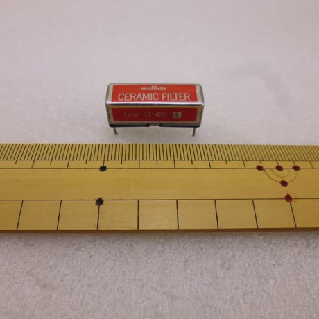 長期保存品MURATA CERAMIC FILTER CF-455G (No.：8257382) ( ZHW-ETC-536 )