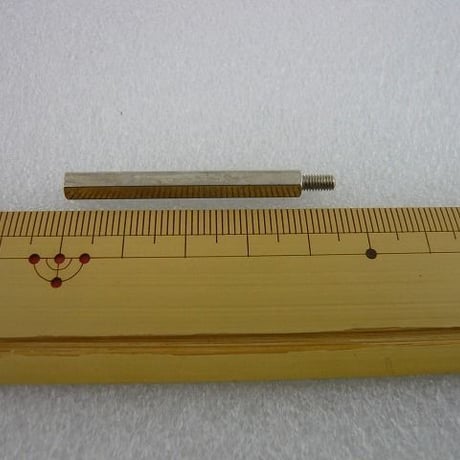 10本セット  M3×40+6  オス-メス 金属六角スペーサー   ( ZHW-411 )