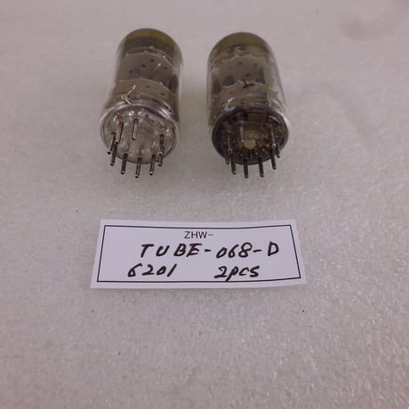 2本組 真空管 6201 メーカー不明 中古 青箱 ( ZHW-TUBE-068-D )