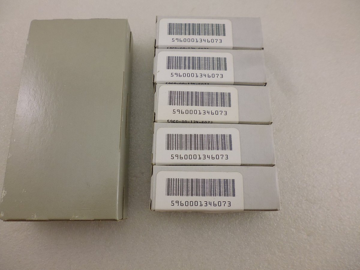 5本組 新品 長期保管品 真空管 JAN-6005W GE製 ( ZHW-TUBE-041 5本組 新品 長期保管品 真空管 JAN-6005W GE製 ( ZHW-TUBE-041