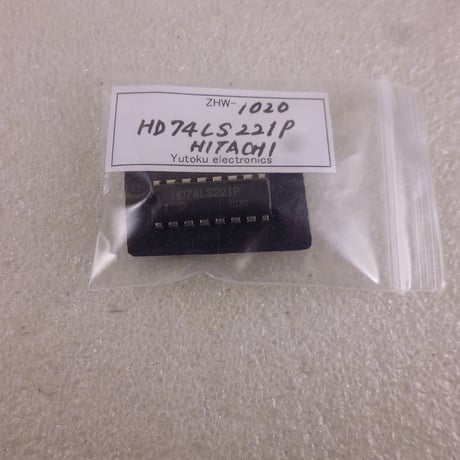 TTL IC HD74LS221P  HITACHI  ( ZHW-1020 )