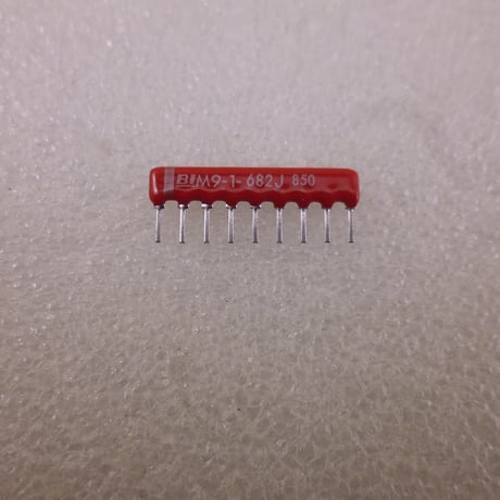 10個セット BI TECH M9-1-682J 6.8KΩ抵抗アレー(1回路8素子) (ZHW-ETC-637)
