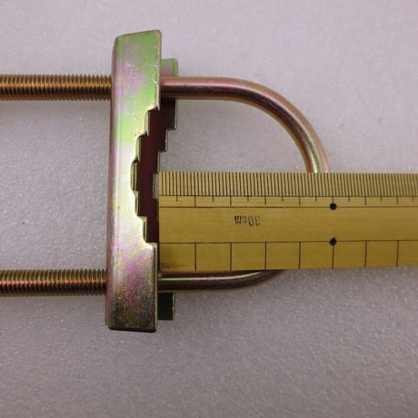 Uボルトブラケット  60mmピッチーH150mm ( ZHW-HAM-116 )