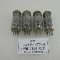 ４本組 真空管 6BA6 ナショナル箱なし ( ZHW-TUBE-078-A)