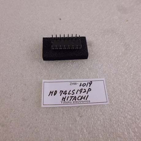 TTL IC HD74LS192P  HITACHI  ( ZHW-1019 )