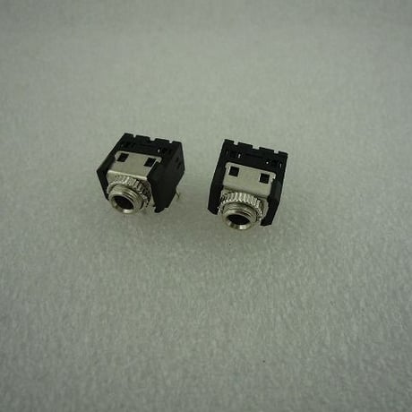 2個セット  Φ3.5 STEREO MINI JACK PJ-306M  (リングナット付）( ZHW-458 )