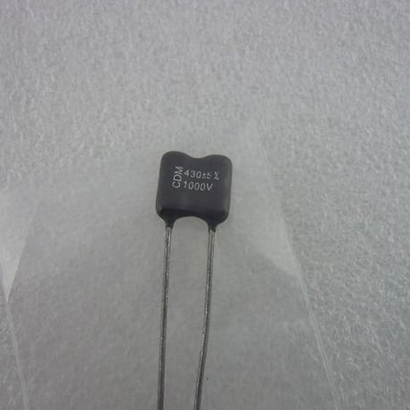 430pF/1000V マイカ コンデンサ USA CDM社製  ( ZHW-289 )