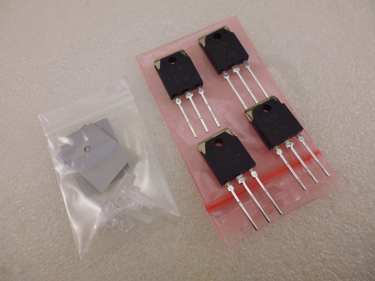 4個セット 2SK3711 Nch パワーMOS FET ( ZHW-ETC-482 ) |