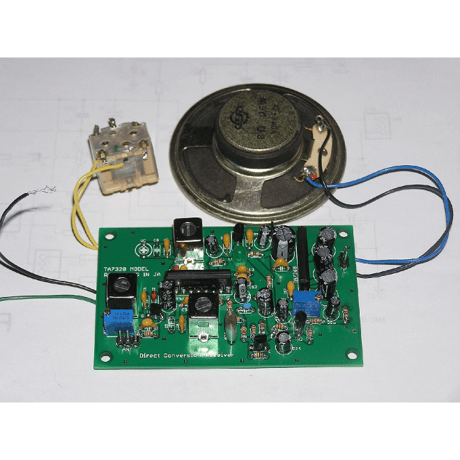 2枚組  7MHz ダイレクトコンバージョンレシーバーPCB  ( ZHW-487 )