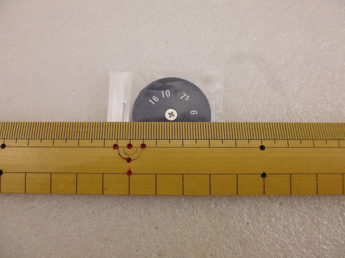 ema1933さま専用 AM用 PVC DIALつまみ 色：黒2 Φ33 取付ネジ付 ( ZHW-ETC-699 )