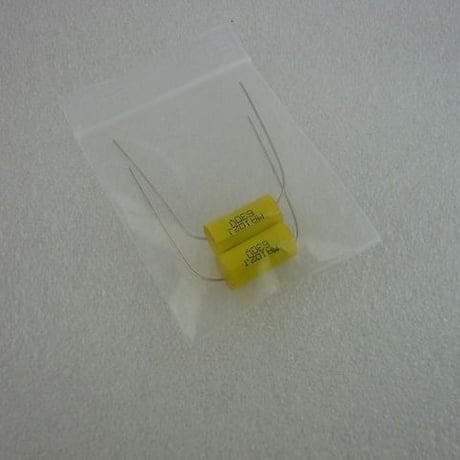 2個セット  0.001μF(102) / 630V チューブラ型FILMコンデンサ ( ZHW-309 )