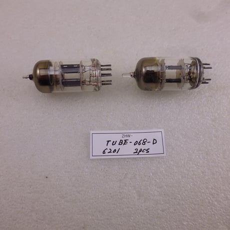 2本組 真空管 6201 メーカー不明 中古 青箱 ( ZHW-TUBE-068-D )
